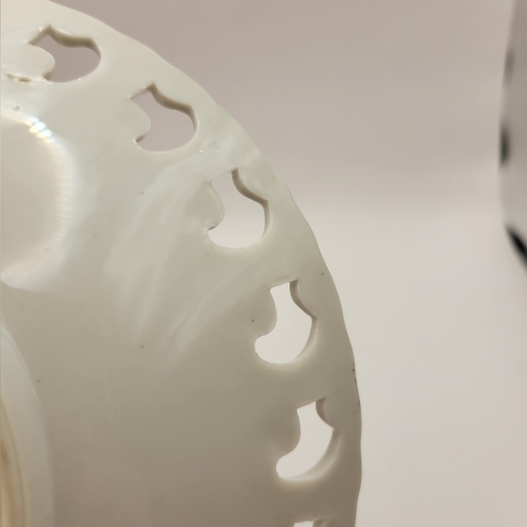 Vintage Lefton hand painted pink rose chintz #650 A. 2 available. - Picture 10 of 13